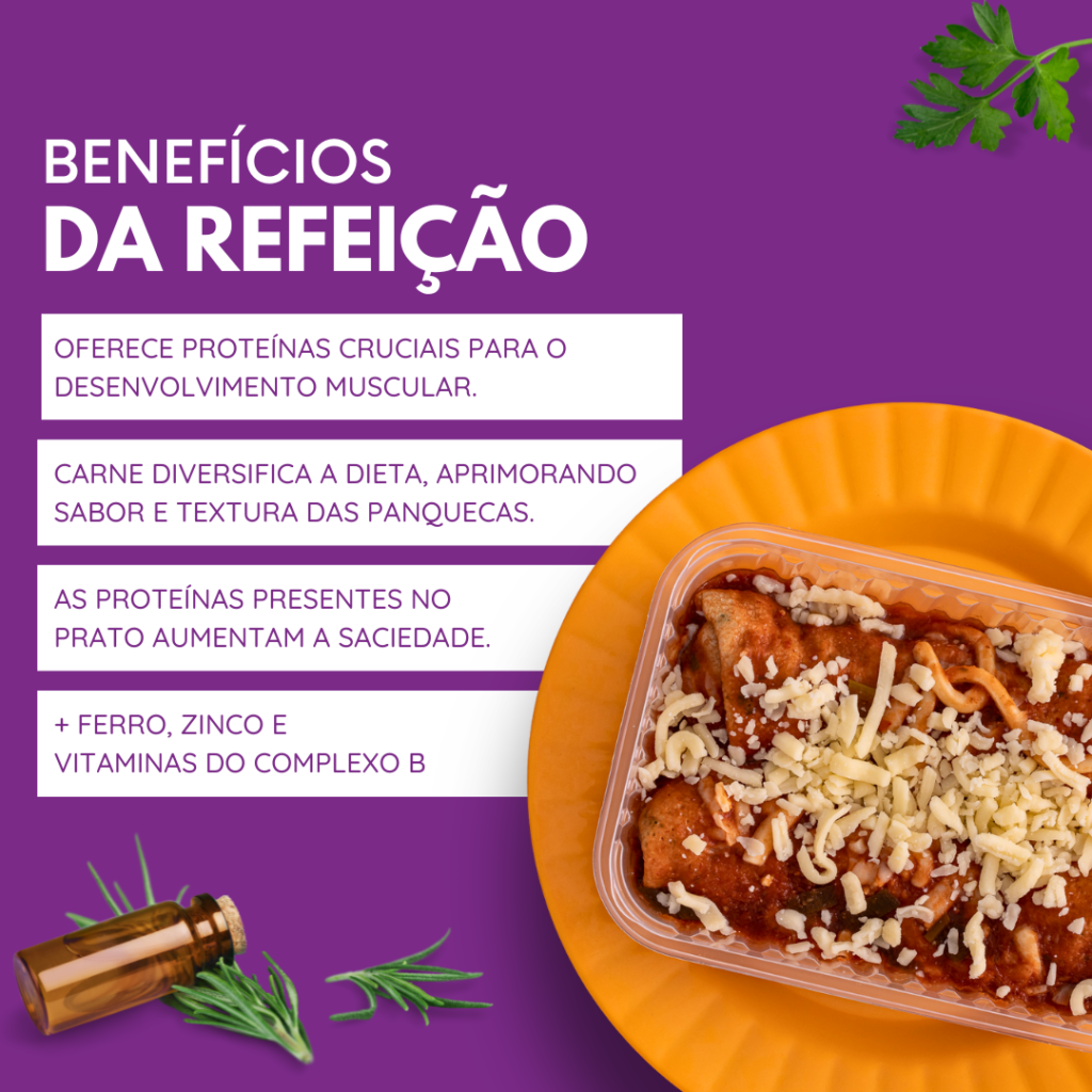 Panqueca de Carne - Benefícios