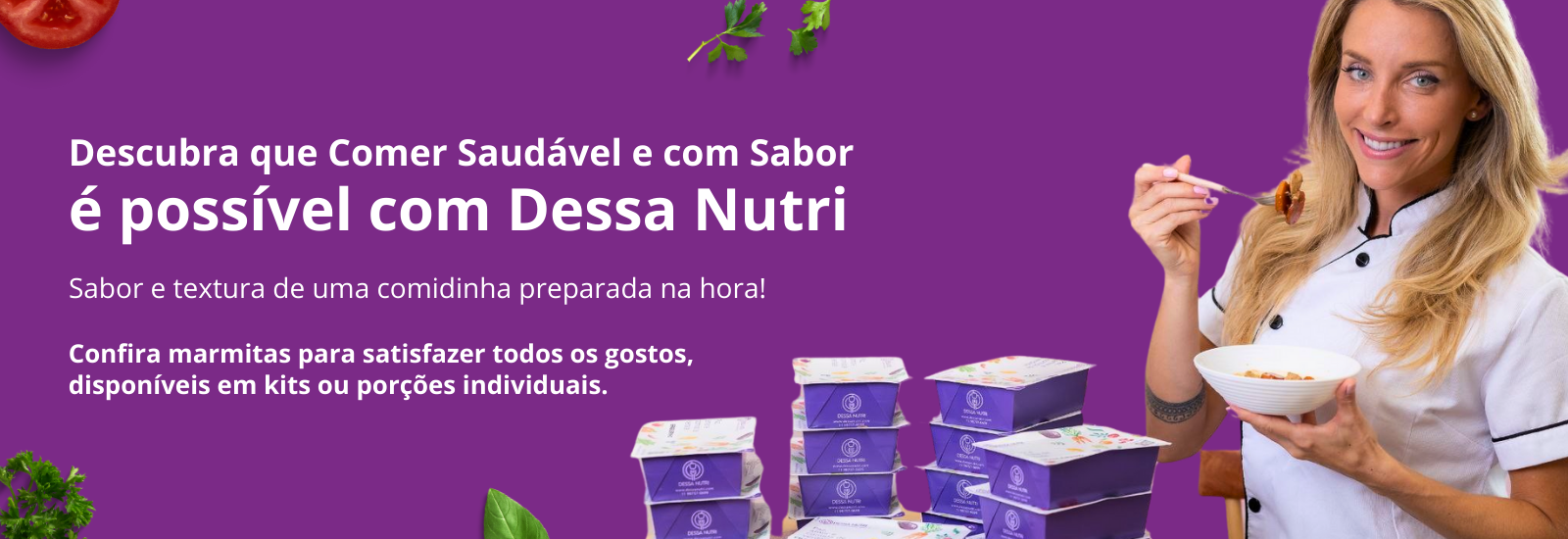 Conheça nossos pacotes de marmitas e saboreie refeições incríveis todos os dias.