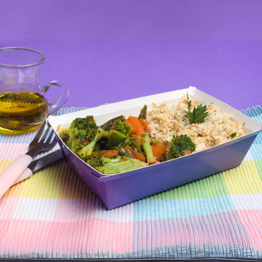 Dessa Nutri - Comer Saudável é Possível Frango Cremoso com Mix de Legumes