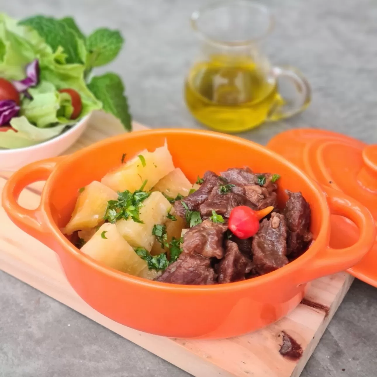 Dessa Nutri - Comer Saudável é Possível Carne de Panela com mandioca